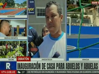 Anzoátegui | Poder Popular inaugura Casa del Adulto Mayor para el beneficio de 4 mil abuelos