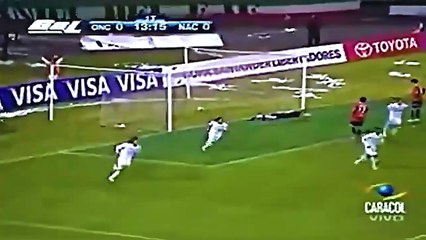 Once Caldas 1x0 Nacional de Paraguay - Copa Libertadores 2010 (Grupo 2) - Gol Caracol