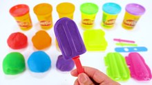 Play-Doh Ice Cream Party! Learn Colors