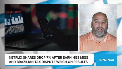 Netflix Shares Drop 7% After Earnings Miss And Brazilian Tax Dispute Weigh On Results