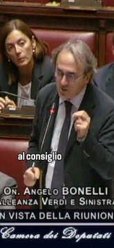 Bonelli - Approccio ideologico? Pragmatismo serio? (22.10.25)