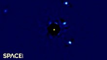 Time-Lapse Of Four Large Exoplanets Orbit A Star In 12-Years