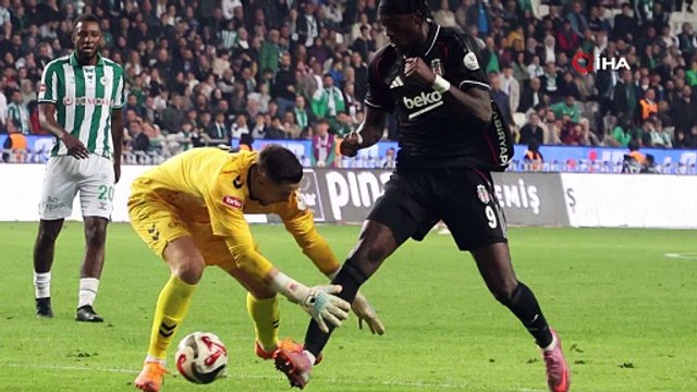 Trendyol Süper Lig: Konyaspor: 0 - Beşiktaş: 2 (Maç sonucu)