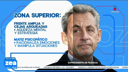 Nicolas Sarkozy: Análisis de rostro