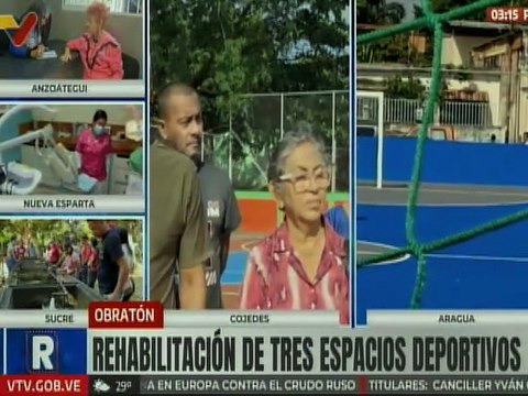 Cojedes | Comuna Gigantes de América rehabilita tres canchas deportivas