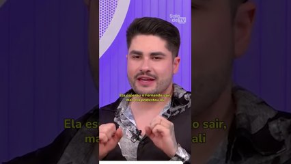 'Gaby Spanic poderia ter protestado de outra forma', diz Lucas Souza sobre tapa em A Fazenda #shorts