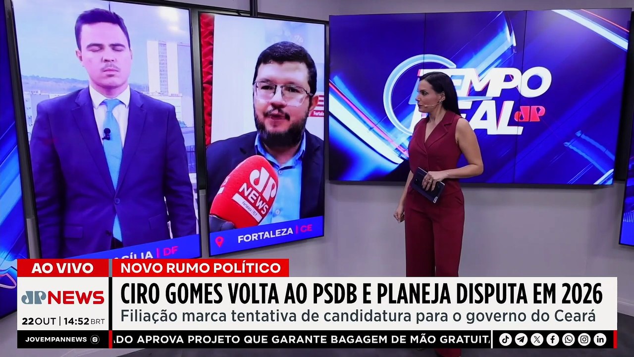 LEWANDOWSKI ENVIA AO PLANALTO PROPOSTA QUE ENDURECE CONDENAÇÕES PARA FACÇÕES | TEMPO REAL - 22/10/25