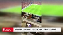 Norveçli gazeteciler Galatasaray maçında neye uğradıklarını şaşırdılar, kulaklarını tıkadılar