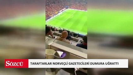 Norveçli gazeteciler Galatasaray maçında neye uğradıklarını şaşırdılar, kulaklarını tıkadılar
