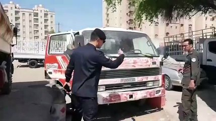 «الداخلية» حملة تفتيشية مفاجئة على الورش الصناعية في جليب الشيوخ بالتعاون مع جهات الدولة المعنية