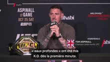 UFC 321 - Aspinall répond à Gane : “Tous ceux qui ont dit “eaux profondes” ont été mis K.O. en 1 min”
