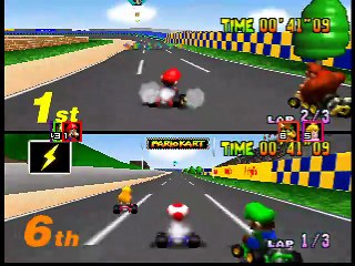 Mario Kart 64 online multiplayer - n64