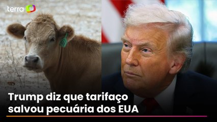 Trump diz que 'salvou' fazendeiros americanos com tarifaço contra o Brasil