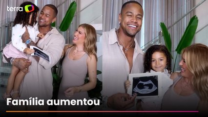 Léo Santana e Lore Improta anunciam gravidez do segundo filho: ‘Agora somos 4’