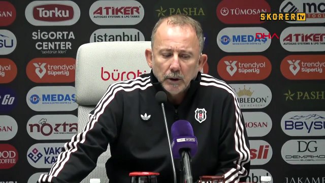 Beşiktaş - Konyaspor maçı sonrası Sergen Yalçın'dan itiraf! 'Bir süre acı çekeceğiz'
