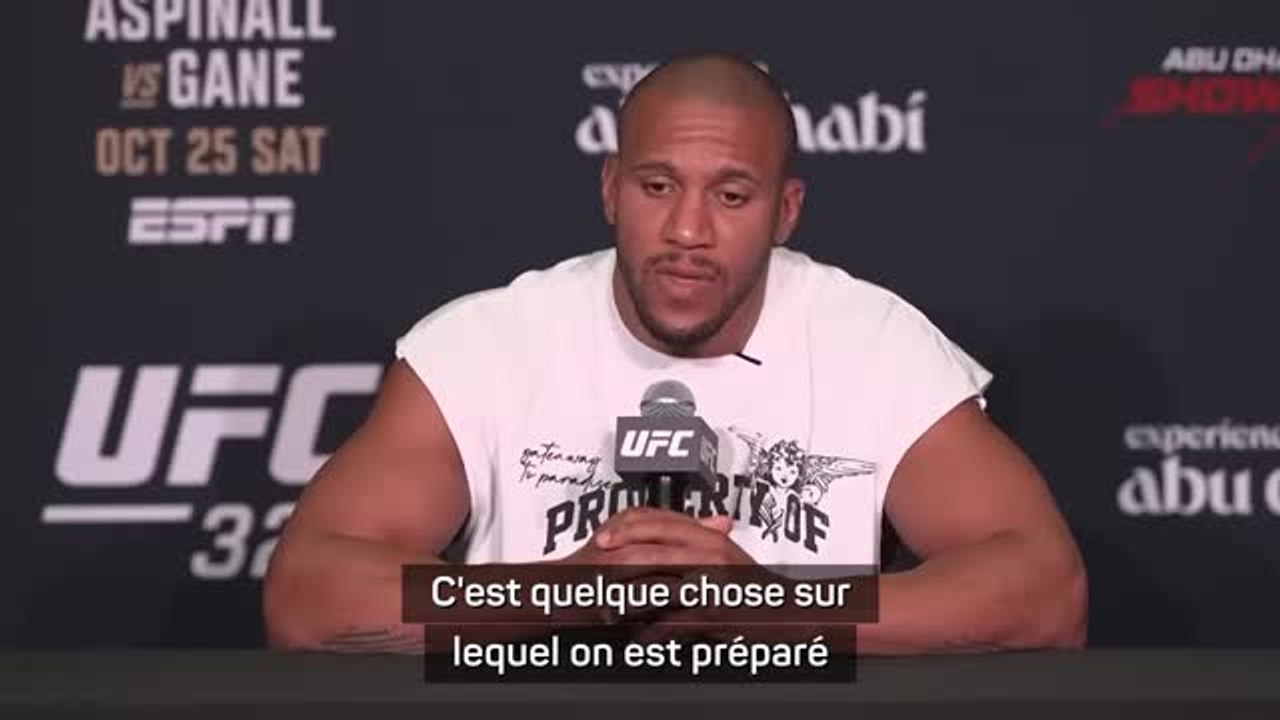 UFC 321 - Gane se méfie des départs tonitruants d’Aspinall : “L’amener en eaux profondes”