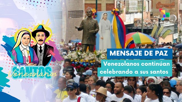 Feligreses se movilizan por la canonización de los primeros santos venezolanos