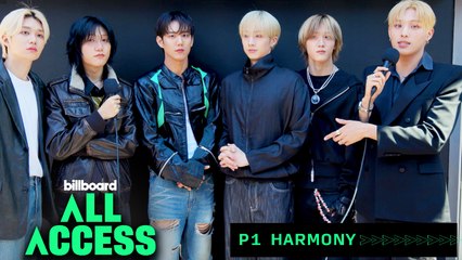 P1Harmony Gives Billboard An Inside Look At Their Pop-Up Concert At Universal City Walk & 'Most Wanted' Tour | All Access