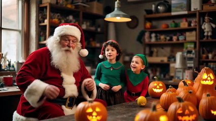 Magic Halloween Pumpkins Arrive At The North Pole🎃 | Santa’s Workshop TV