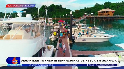 Organizan torneo internacional de pesca en Guanaja