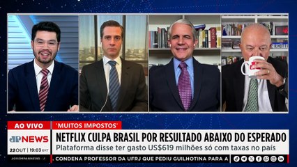 Netflix reclama de impostos no Brasil e culpa estado por resultados abaixo do esperado