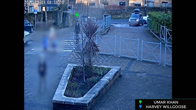 Teenage killer dances with knife in school canteen moments after stabbing Harvey Willgoose