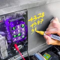 Opening an abandoned 10-year-old safe! 💰 Amazing find by the builders  #mystery #hiding #treasure #fyp