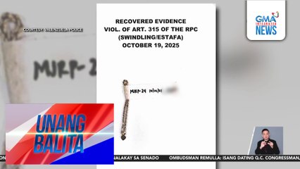 Magtiyahin na nagpakilalang albularyo, arestado; mahigit P300,000 halaga ng pera at alahas na ginawang alay, tinangay | Unang Balita