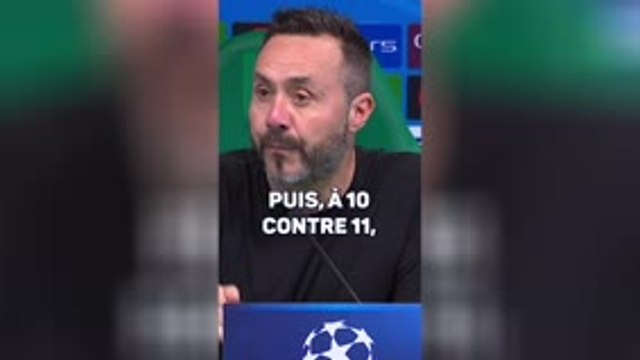 Marseille - De Zerbi : L'arbitrage n'était pas à la hauteur