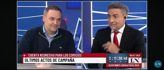 Adorni patoteó a Majul en su propio programa en vivo