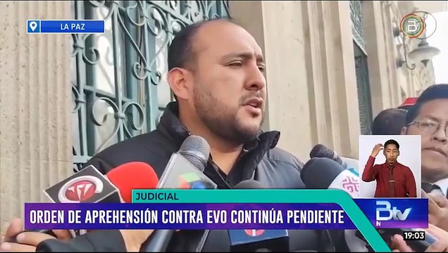 Orden de aprehensión contra Evo Morales sigue vigente