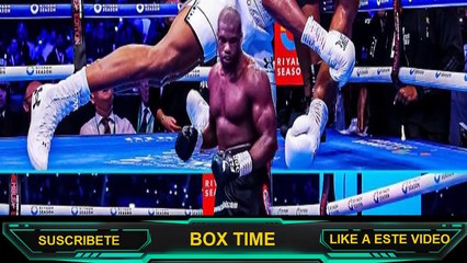 REGRESA ANTHONY JOSHUA EN CALENTAMIENTO LO RETA MAKHMUDOV Y EXIGE OPORTUNIDAD ME LO PROMETISTE