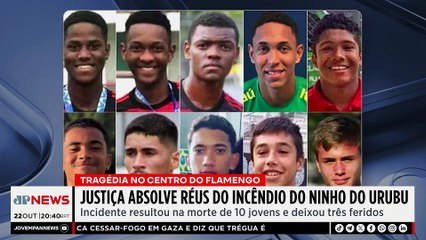 Justiça absolve todos os réus de culpa por incêndio do Ninho do Urubu