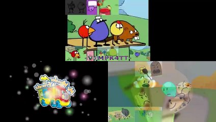 Mr.Wheeler&Friends Logo 2013 VS [Battle For Dream Island 13: BFB 13: Return Of The Rocket Ship] Coiny/Cloudy Says Oh my gosh, Let’s jump in VS Peep And The Big Wide World - Sparta Coinless Remix Comparison