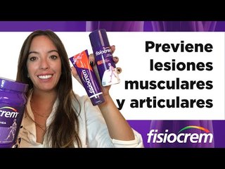 🟣 Evita y previene lesiones musculares y articulares con FISIOCREM 🏃🏻‍♀️🏃🏻 | Farmaciasdirect