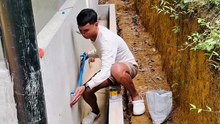 WELDING OF STEEL BARS..FOR OUR PIGGERY