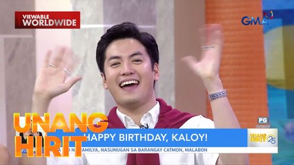 Happy Birthday, Kaloy Tingcungco! | Unang Hirit