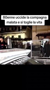 80enne uccide la compagna malata e si toglie la vita.