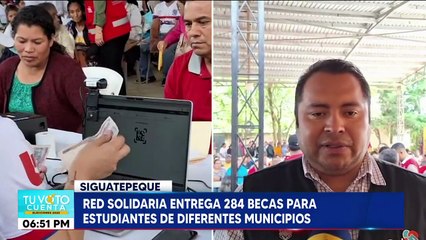 Red solidaria entrega 284 becas para estudiantes de diferentes municipios