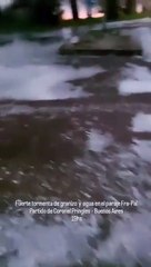 Destrozos en la zona sur de la provincia