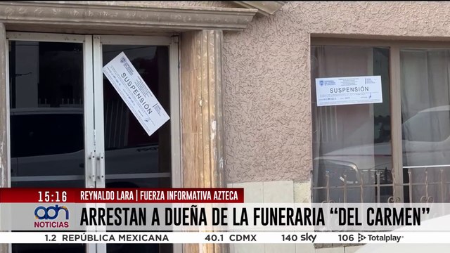 Dictan prisión preventiva a dueña de la funeraria “Del Carmen” en Ciudad Juarez, Chihuahua