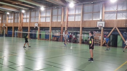 Entraînement de Badminton à Nogent le 12/09/25 - Les badistes de l'ASNTT
