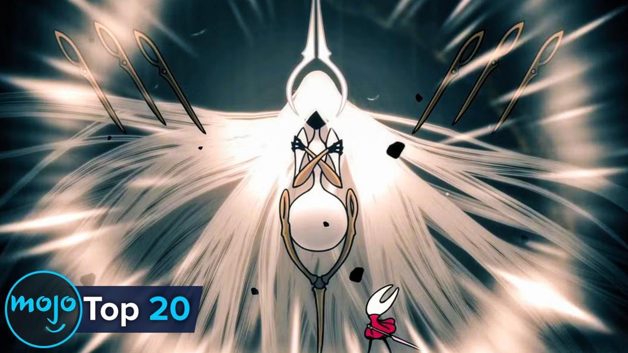 Top 20 Hardest Bosses In Hollow Knight Games