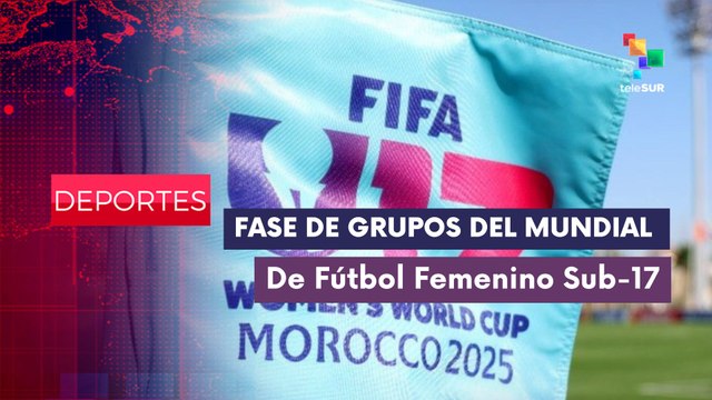Se jugó la segunda jornada del Mundial Femenino sub-17 DEPORTES EDICIÓN CENTRAL 22-10-2025