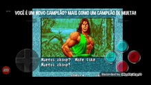 Fatal Fury 3 Bob Wilson vs Joe Higashi fala de vitória do Bob Wilson em português
