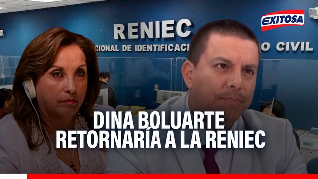 Dina Boluarte retornaría a la Reniec para trabajar, señala su abogado: Habrán novedades