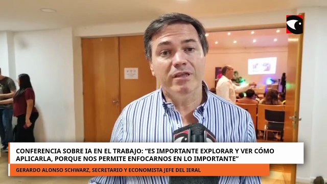 Conferencia trabajo e Inteligencia Artificial, palabra de Alonso Schwarz