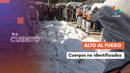 Te lo Cuento 22-10-25: Entierro de 54 cuerpos palestinos entregados por Israel
