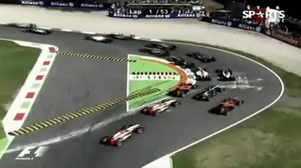 Star Sports | Formula One 2012 Main Race : Italian Grand Prix (1)