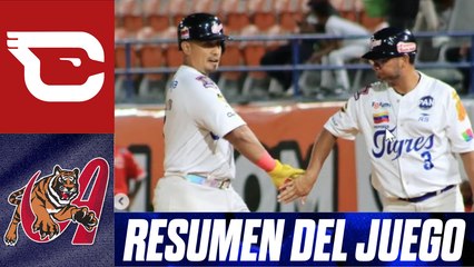 Resumen del juego Cardenales de Lara vs Tigres de Aragua | 22 de octubre de 2025